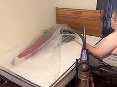 Jan 8 2023 – Vacpacked In My Leather Biker Jacket With Pvc Aprons